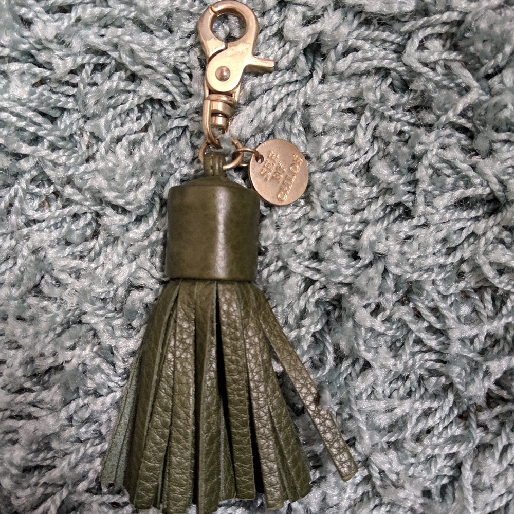 See by Chloé tassle key chain